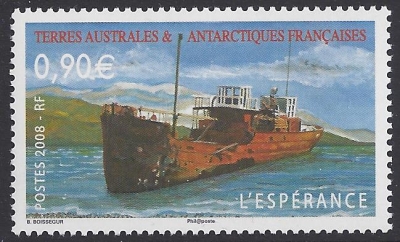 2008 French Antarctic. SG.603 L'Esperance U/M (MNH) 2008 French Antarctic. SG.603 L'Esperance U/M (MNH)