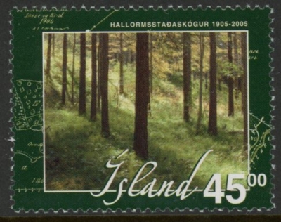 2005 Iceland SG.1096 Cent of Forestation Progamme U/M (MNH) 2005 Iceland SG.1096 Cent of Forestation Progamme U/M (MNH)