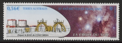 2011 French Antarctic SG.638 Southern Cross at Concordia Antarctic Base U/M (MNH) 2011 French Antarctic SG.638 Southern Cross at Concordia Antarctic Base U/M (MNH)