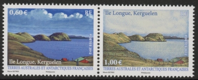 2012 French Antarctic SG.672-3 Ile Longue Kergulen Set of 2 values U/M (MNH) 2012 French Antarctic SG.672-3 Ile Longue Kergulen Set of 2 values U/M (MNH)