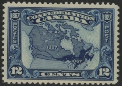 1927 Canada SG.270 12c blue U/M (MNH) 1927 Canada SG.270 12c blue U/M (MNH)