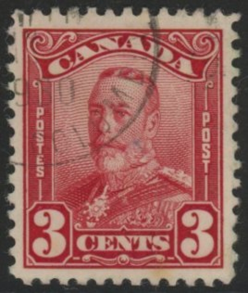 1928 Canada SG.277 3c lake Used 1928 Canada SG.277 3c lake Used