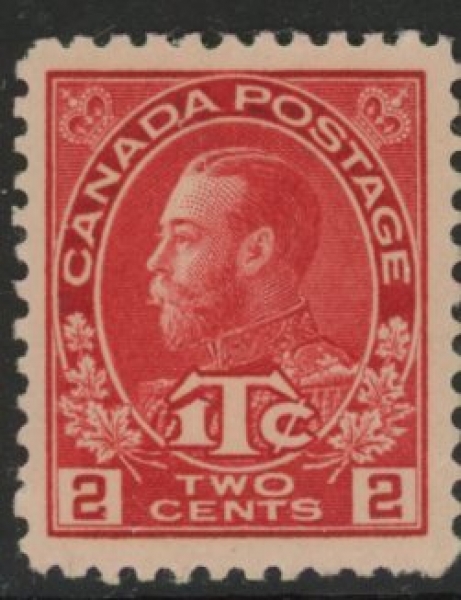 1916 Canada SG.233 2c+1c scarlet (die I) U/M (MNH) 1916 Canada SG.233 2c+1c scarlet (die I) U/M (MNH)