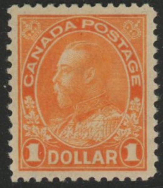 1923 Canada SG.255 $1 brown orange U/M (MNH) 1923 Canada SG.255 $1 brown orange U/M (MNH)