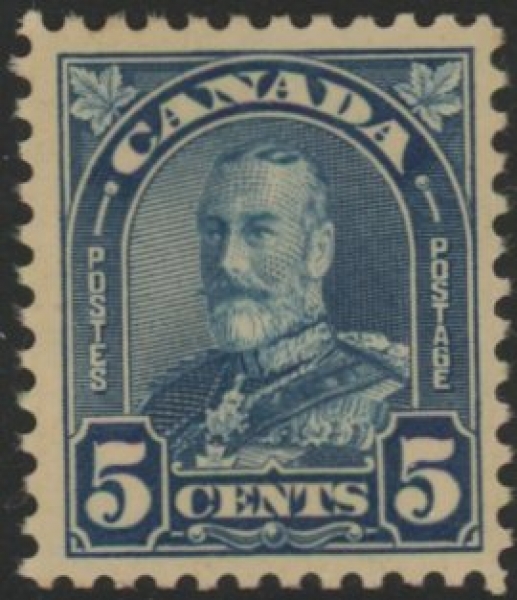1930 Canada SG.296 5c deep slate-blue U/M (MNH) 1930 Canada SG.296 5c deep slate-blue U/M (MNH)