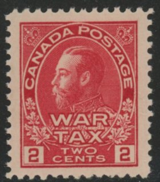 1915 Canada SG.230 2c rose-carmine mounted mint 1915 Canada SG.230 2c rose-carmine mounted mint