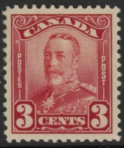1928 Canada SG.277 3c lake mounted mint 1928 Canada SG.277 3c lake mounted mint