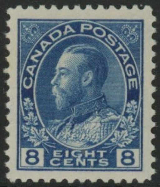 1925 Canada SG.252 8c blue U/M (MNH) 1925 Canada SG.252 8c blue U/M (MNH)