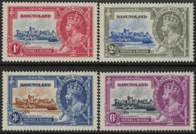 1935 Basutoland - SG.11-14 Silver Jubilee set 4 values u/m (MNH) 1935 Basutoland - SG.11-14 Silver Jubilee set 4 values u/m (MNH)