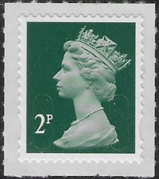 U3056 2p 2b deep green (no date no source code) DLR sheet stamp. U/M (MNH) U3056 2p 2b deep green (no date no source code) DLR sheet stamp. U/M (MNH)