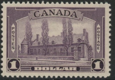 1938 Canada SG.367 $1 violet U/M (MNH) 1938 Canada SG.367 $1 violet U/M (MNH)