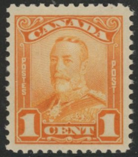 1928 Canada SG.275 1c orange U/M (MNH) 1928 Canada SG.275 1c orange U/M (MNH)