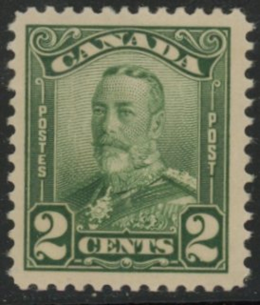 1928 Canada SG.276 2c green U/M (MNH) 1928 Canada SG.276 2c green U/M (MNH)
