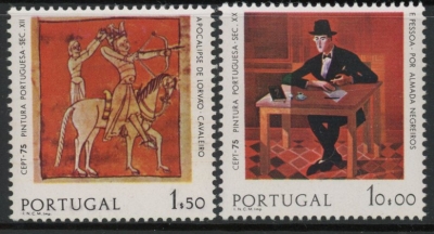 1975 Portugal SG.1570-1 Europa Set of 2 values U/M (MNH) 1975 Portugal SG.1570-1 Europa Set of 2 values U/M (MNH)