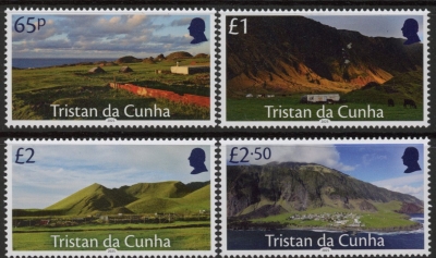 2025 Tristan Da Cunha. SG.TBA Landscapes set 4 values U/M (MNH) 2025 Tristan Da Cunha. SG.TBA Landscapes set 4 values U/M (MNH)
