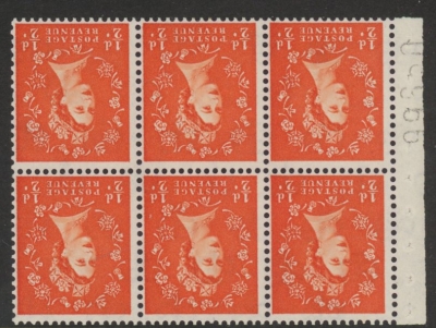 SB8a watermark Crowns 6x½d, wmk. inverted perf I (average perfs) U/M (MNH) SB8a watermark Crowns 6x½d, wmk. inverted perf I (average perfs) U/M (MNH)