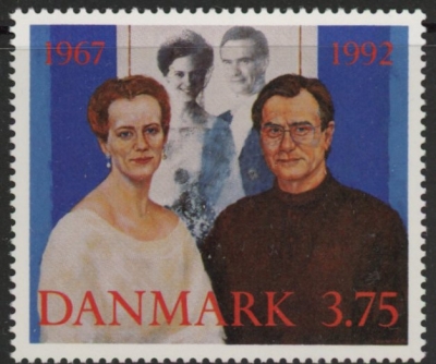 1992 Denmark SG.979 Silver Wedding U/M (MNH) 1992 Denmark SG.979 Silver Wedding U/M (MNH)