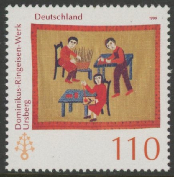 1999 Germany SG.2915 115th Anniv of Dominikus-Ringeisen Institute U/M (MNH) 1999 Germany SG.2915 115th Anniv of Dominikus-Ringeisen Institute U/M (MNH)