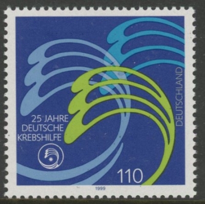 1999 Germany SG.2896 25th Anniv of German Cancer Relief U/M (MNH) 1999 Germany SG.2896 25th Anniv of German Cancer Relief U/M (MNH)