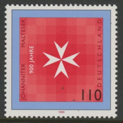 1999 Germany SG.2902 900th Anniv of Order of Knights U/M (MNH) 1999 Germany SG.2902 900th Anniv of Order of Knights U/M (MNH)