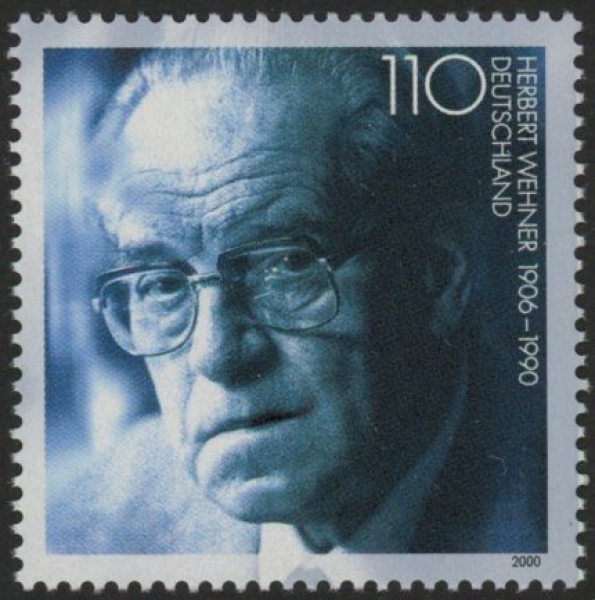 2000 Germany SG.2941 10th Death Anniv of Herbert Wehner U/M (MNH) 2000 Germany SG.2941 10th Death Anniv of Herbert Wehner U/M (MNH)