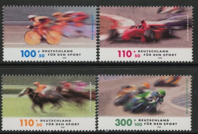 1999 Germany SG.2886-9 Sport Promotion Fund Set of 4 values U/M (MNH 1999 Germany SG.2886-9 Sport Promotion Fund Set of 4 values U/M (MNH