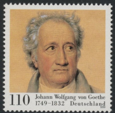 1999 Germany SG.2920 Birth Anniv of Johann Wolfgang von Goethe U/M (MNH) 1999 Germany SG.2920 Birth Anniv of Johann Wolfgang von Goethe U/M (MNH)