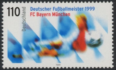 1999 Germany SG.2923 Bayern Munchen victory U/M (MNH) 1999 Germany SG.2923 Bayern Munchen victory U/M (MNH)