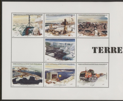 2001 French Antarctic SG.454a-67a.Adelie Land Booklet panes U/M (MNH) 2001 French Antarctic SG.454a-67a.Adelie Land Booklet panes U/M (MNH)