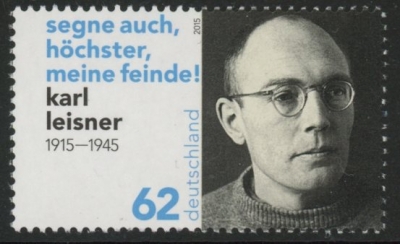 2015 Germany SG.3961 Birth Centenary of Karl Leisner U/M (MNH) 2015 Germany SG.3961 Birth Centenary of Karl Leisner U/M (MNH)