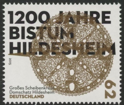2015 Germany SG.3970 1200th Anniv of Diocese of Hildesheim U/M (MNH) 2015 Germany SG.3970 1200th Anniv of Diocese of Hildesheim U/M (MNH)