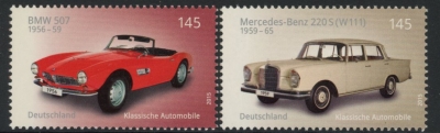 2015 Germany SG.3974-5 Classic Cars Set of 2 values U/M (MNH) 2015 Germany SG.3974-5 Classic Cars Set of 2 values U/M (MNH)