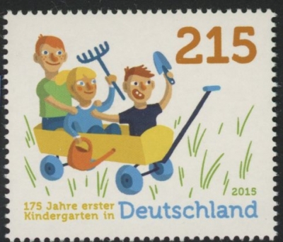 2015 Germany SG.3989 175th Anniv of First Kindergarten U/M (MNH) 2015 Germany SG.3989 175th Anniv of First Kindergarten U/M (MNH)