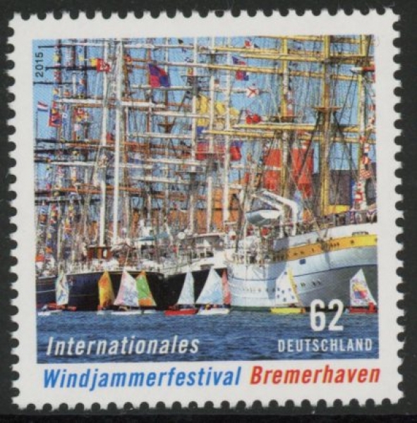 2015 Germany SG.3998 International Tall Ships Festival U/M (MNH) 2015 Germany SG.3998 International Tall Ships Festival U/M (MNH)