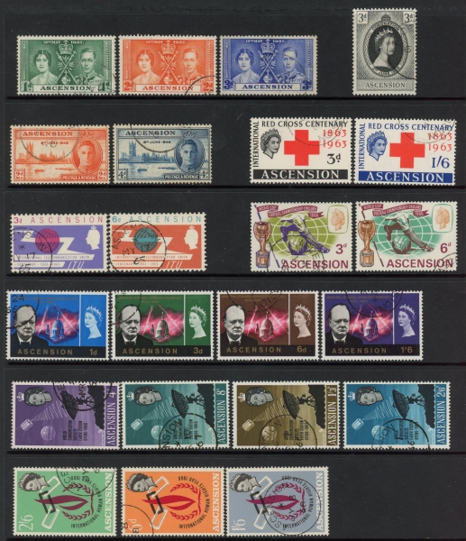 1937-1968 Ascension 11 Sets used As per scan 1937-1968 Ascension 11 Sets used As per scan