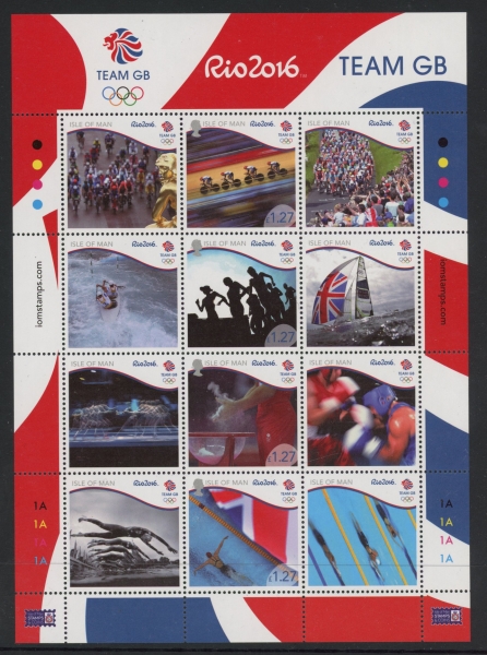 2016 IOM SG.2114-7 Olympic Games Rio De Janeiro Sheetlet U/M (MNH) 2016 IOM SG.2114-7 Olympic Games Rio De Janeiro Sheetlet U/M (MNH)
