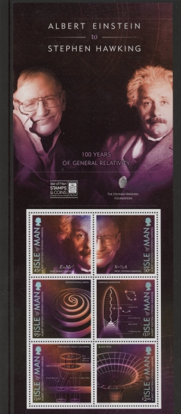 2016 IOM SG.2135-40 Albert Einstein to Stephen Hawkins Sheetlet U/M (MNH) 2016 IOM SG.2135-40 Albert Einstein to Stephen Hawkins Sheetlet U/M (MNH)
