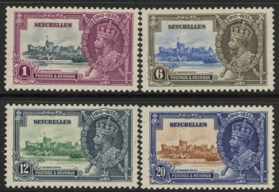 1935 Seychelles SG.128-31 Silver Jubilee U/M (MNH) 1935 Seychelles SG.128-31 Silver Jubilee U/M (MNH)