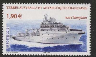 2019 French Antarctic SG.881 Champion Ships U/M (MNH) 2019 French Antarctic SG.881 Champion Ships U/M (MNH)