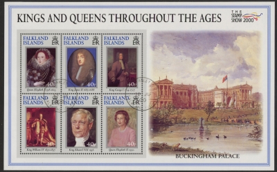 2000 Falkland Islands. SG.870-5 Stamp Show 2000 International Stamp Exhibition London. set 6 values. used (CTO) 2000 Falkland Islands. SG.870-5 Stamp Show 2000 International Stamp Exhibition London. set 6 values. used (CTO)