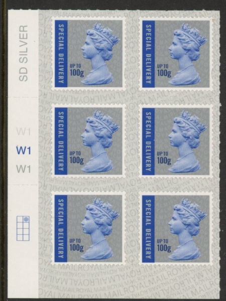 U3051 100g Sp. Delivery cyld W1 x 3 M19L grid R1 C2 SBP s/L Walsall U/M (MNH) U3051 100g Sp. Delivery cyld W1 x 3 M19L grid R1 C2 SBP s/L Walsall U/M (MNH)