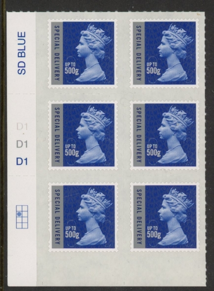 U3052 500g Sp. Delivery cyld D1 x 3 M16L grid R2 C1 DLR U/M (MNH) U3052 500g Sp. Delivery cyld D1 x 3 M16L grid R2 C1 DLR U/M (MNH)