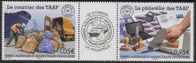 2020 French Antarctic SG.906-7 Postal & Philatelic Services Set of 2 values U/M (MNH) 2020 French Antarctic SG.906-7 Postal & Philatelic Services Set of 2 values U/M (MNH)