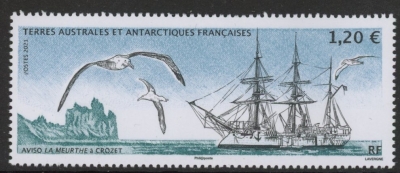 2021 French Antarctic SG.934 AV150 La Meurthe & Albatross U/M (MNH) 2021 French Antarctic SG.934 AV150 La Meurthe & Albatross U/M (MNH)