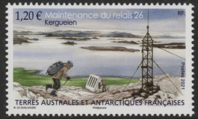 2021 French Antarctic SG.933 Maintenance of Relay Station U/M (MNH) 2021 French Antarctic SG.933 Maintenance of Relay Station U/M (MNH)