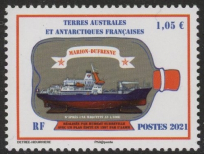 2021 French Antarctic SG.930 Ships U/M (MNH) 2021 French Antarctic SG.930 Ships U/M (MNH)