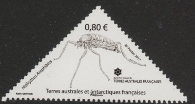 2017 French Antarctic SG.801 Insect of Crozet U/M (MNH) 2017 French Antarctic SG.801 Insect of Crozet U/M (MNH)