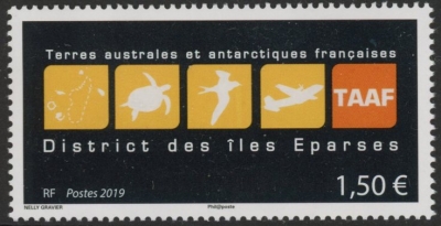 2019 French Antarctic SG.885 Symbols of FAAT U/M (MNH) 2019 French Antarctic SG.885 Symbols of FAAT U/M (MNH)