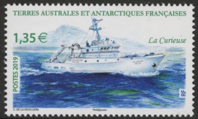 2019 French Antarctic SG.886 La Curieuse U/M (MNH) 2019 French Antarctic SG.886 La Curieuse U/M (MNH)