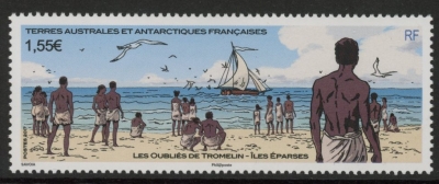 2017 French Antarctic SG.811 Forgotten People of Tromelin U/M (MNH) 2017 French Antarctic SG.811 Forgotten People of Tromelin U/M (MNH)